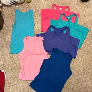 Lot of 6 women’s tank tops
